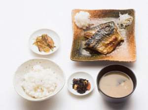 焼き魚定食の場合