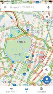 クルマと電車のモードは道や路線がわかりやすい 01