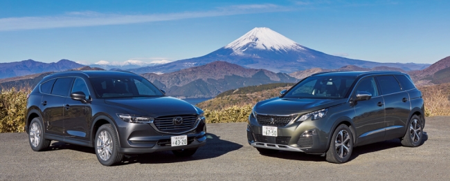 プジョー『5008 GT』VS マツダ『CX-8』