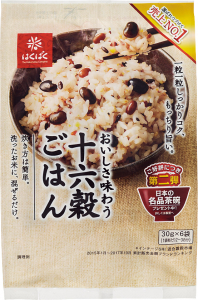 はくばく『おいしさ味わう十六穀ごはん（30g×6袋）』