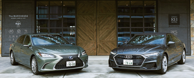 アウディ『A7 Sportback』VS レクサス『ES 300h』