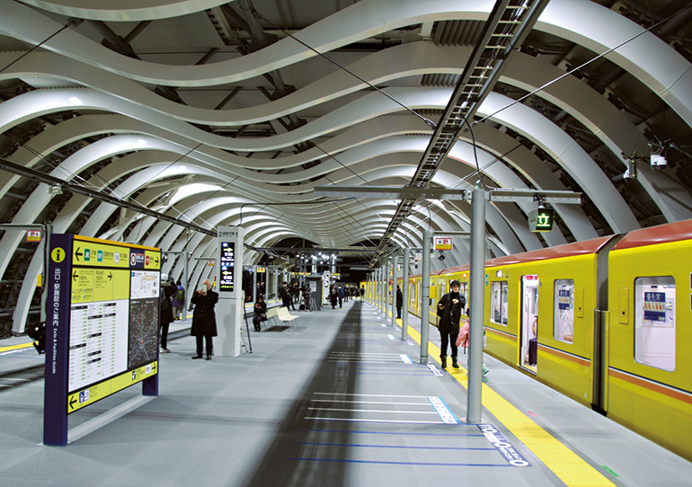 銀座線の新・渋谷駅