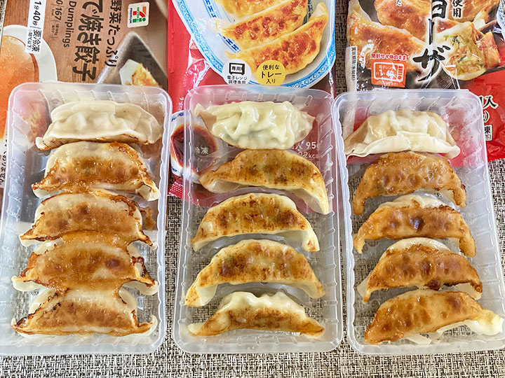 コンビニ冷凍餃子4