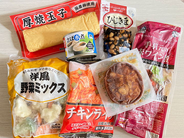 業務スーパーのおかずで作るお花見弁当13