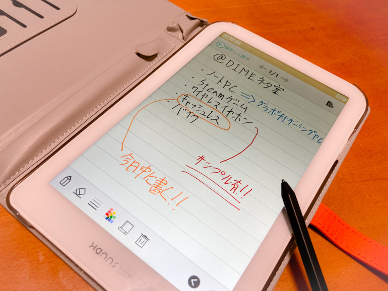 こういうのが欲しかった！もっと自由にメモをしたい手書き派のための