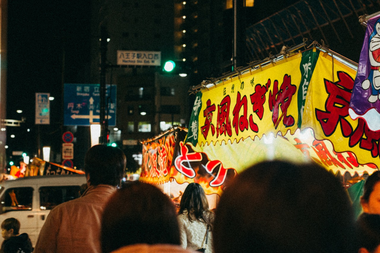 お祭りの屋台