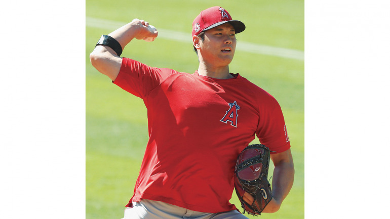 大谷翔平選手が練習で身につけているバンドはピッチングの状態を丸裸にする秘密兵器だった！｜@DIME アットダイム