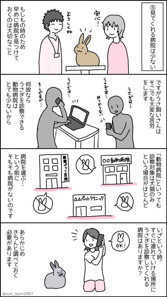 南兎さんのうさぎ年漫画4