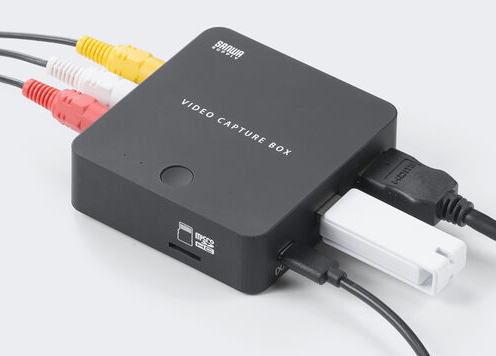 PC不要、ワンボタン操作でOK！サンワサプライがビデオテープをmicroSD