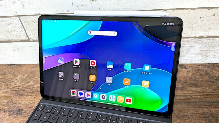 4万9800円で性能はハイエンドクラス！Xiaomiのタブレット「Pad 6」が