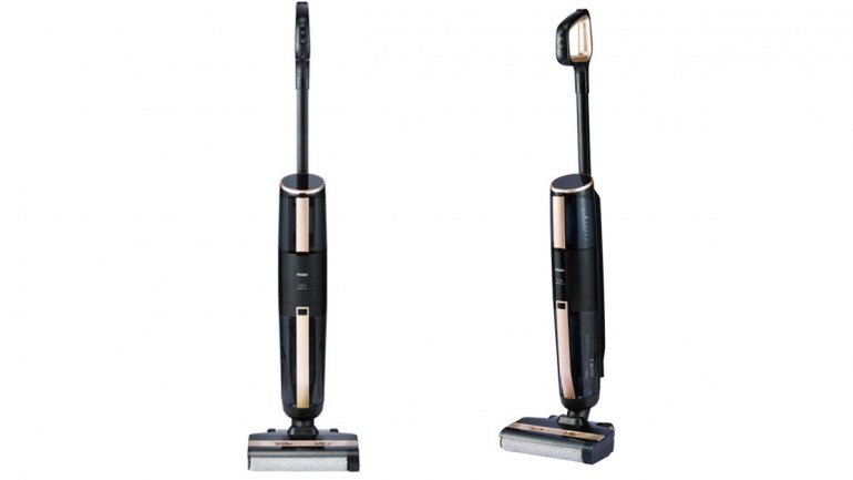 HAIER 吸引式床拭き掃除機　JC-M1A A070 Haier（ハイアール） 吸引式床拭き掃除機「MIZUKI」｜JC-M1A(K