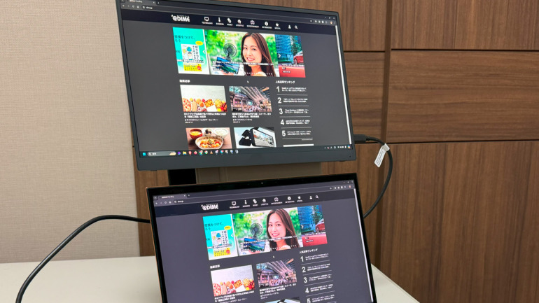 世界最軽量！VAIO モバイル ディスプレイ VJ5VP141 モバイルディスプレイ「VAIO Vision+ 14」「VAIO Vision+ 14P」