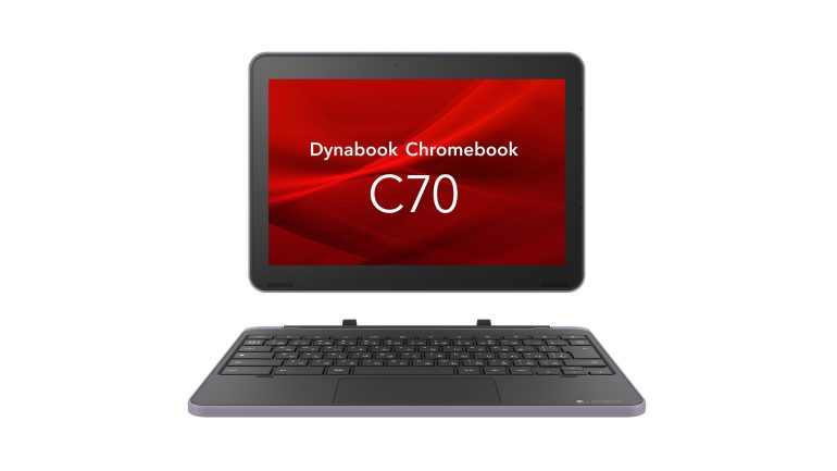 DynabookがGIGAスクール構想に準拠した2in1デタッチャブルタイプの10.1型Chromebook「C70」を発売