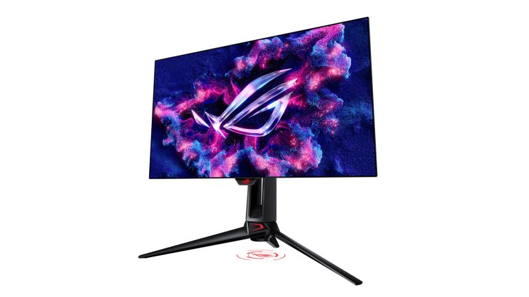 ASUSから480Hz駆動に対応した26.5型有機ELゲーミングモニター「ROG Swift OLED PG27AQDP」が登場