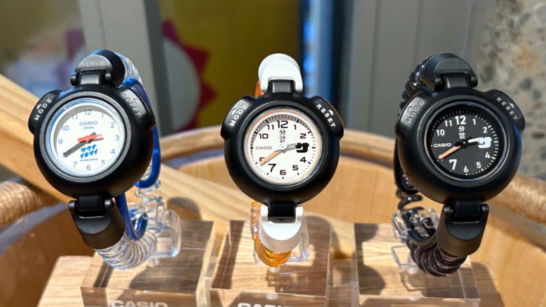 サ時計 サウナ専用時計 ブルー サウナイキタイモデル CASIO カシオ CASIO サウナー専用腕時計 サ時計 サウナイキタイ ブルー