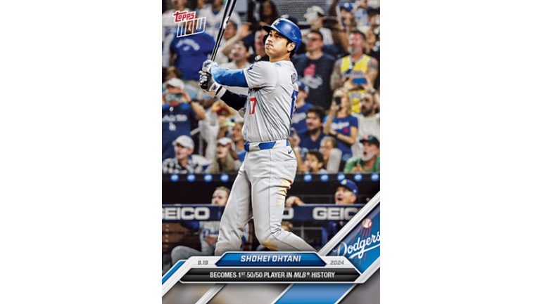 Topps Now『Shohei Ohtani 50/50-2024 MLB TOPPS NOW Card722』