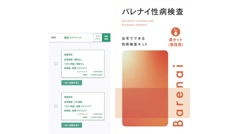 バレナイ性病検査『男性用　ミニマムセット』