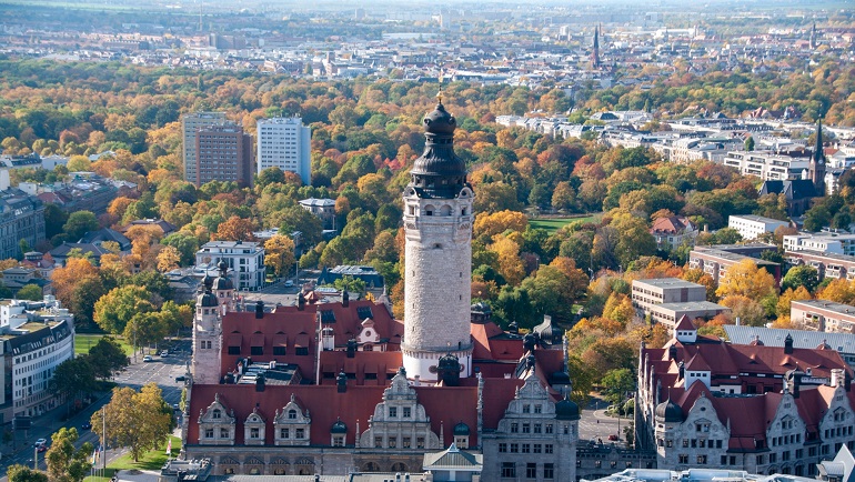 ライプツィヒの光景