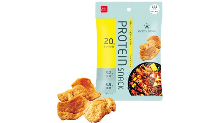 おやつカンパニー『BODY STARプロテインスナック（バーベキュー味）』
