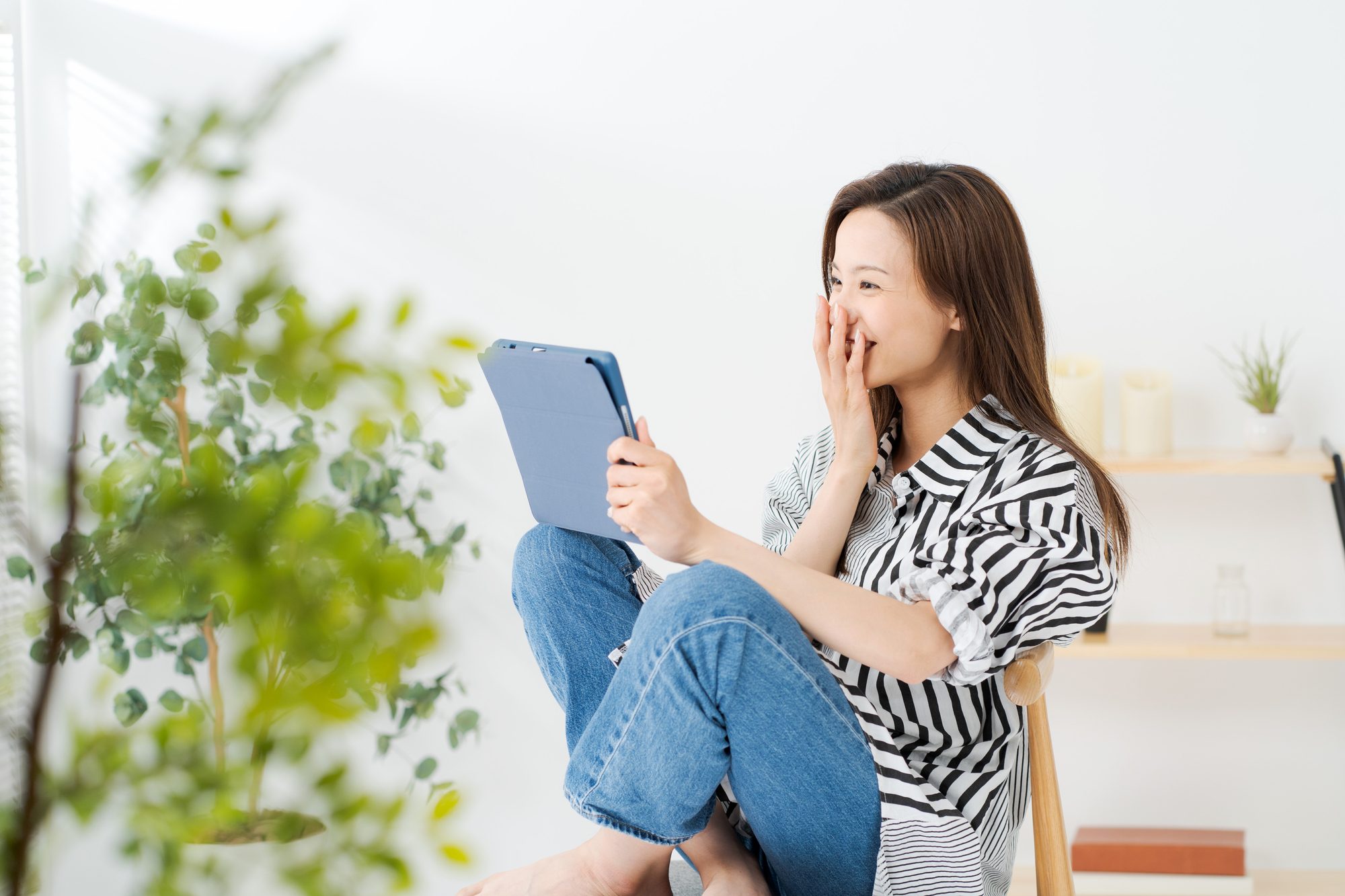 タブレットで動画を見る