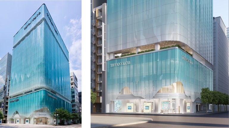 銀座ティファニー　セット ティファニー銀座本店」旗艦店リニューアル - 限定アイテムや