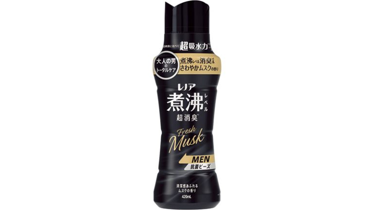 P&Gジャパン『レノア煮沸レベル消臭抗菌ビーズ MEN 清潔感あふれるムスクの香り』