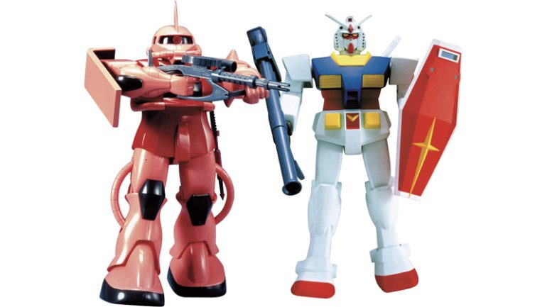 『1/60 ガンダム』『1/60 シャア専用ザク』