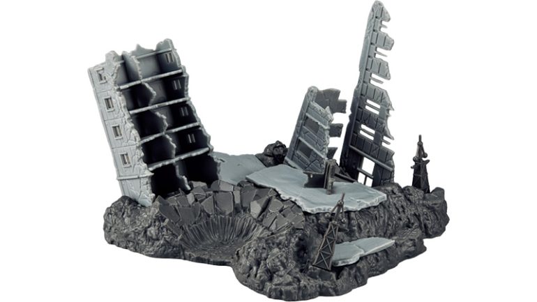 ガハウス『RMS Gストラクチャー 機動戦士ガンダム【GS02M】
ニューヤーク市廃墟(マテリアルカラーエディション)』