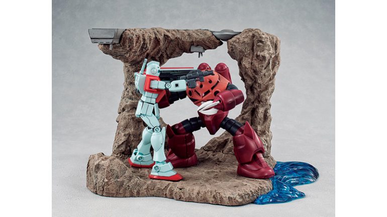 メガハウス『RMS Gストラクチャー 機動戦士ガンダム 【GS01M】ジャブローに散る!(マテリアルカラーエディション)』
