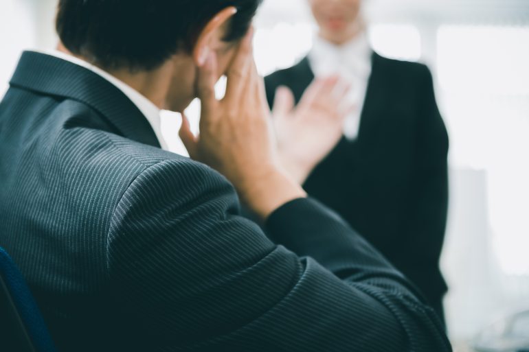 パワハラのイメージ