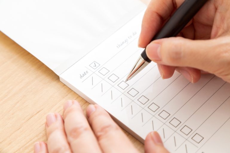 チェックリスト