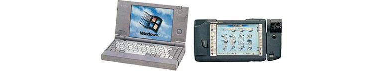 シャープ『カラーザウルス MI-10/MI-10DC』
東芝『Libretto20』