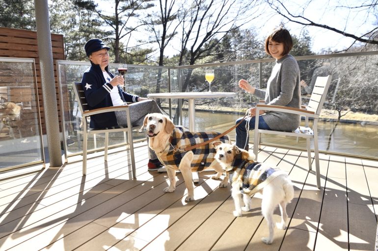 かつて2頭の愛犬と訪れたとき 撮影 雪岡直樹