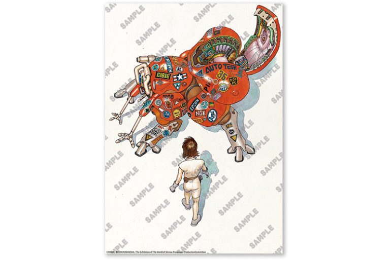 大友克洋氏描き下ろしイラスト