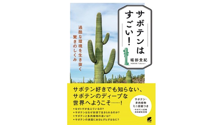『サボテンはすごい! 過酷な環境を生き抜く驚きのしくみ』