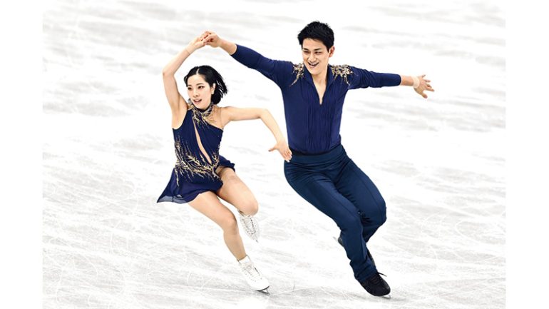 りくりゅうペア