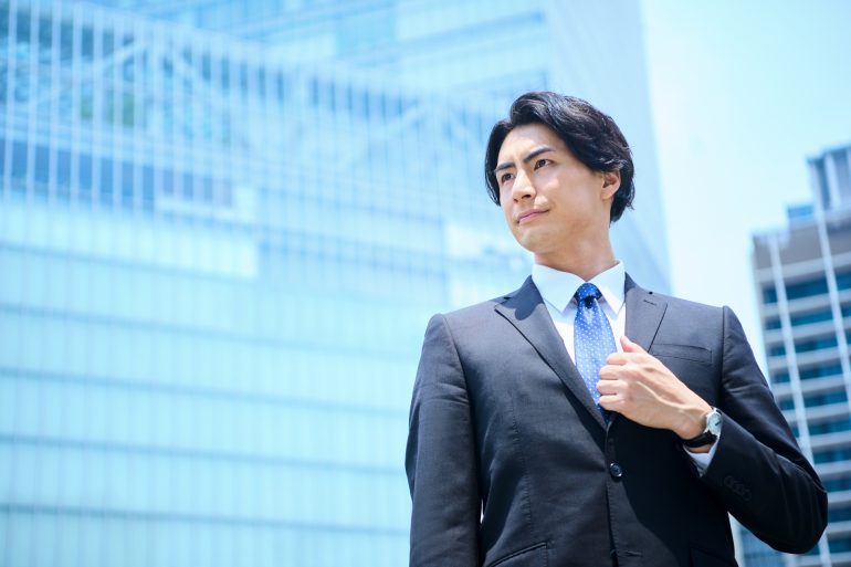 やる気のあるビジネスパーソン