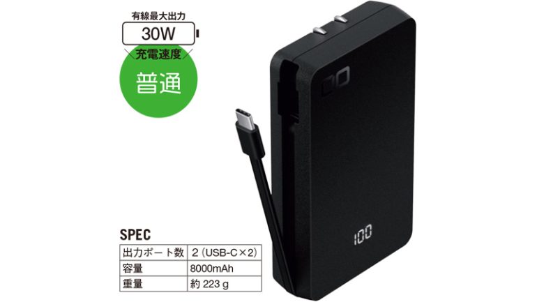 CIO『SMARTCOBY Ex03 SLIM PLUG & CABLE』