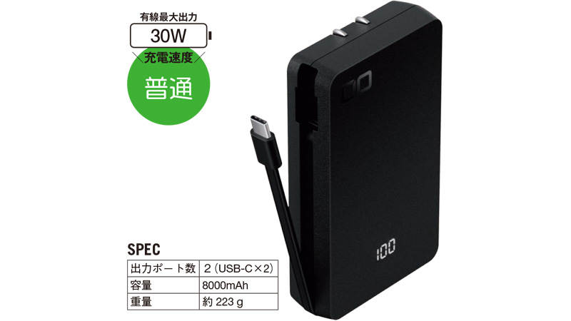 CIO『SMARTCOBY Ex03 SLIM PLUG & CABLE』