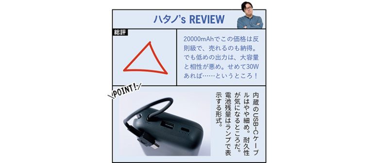 Xiaomi『22.5W Power Bank 20000mAh（Integrated Cable）』