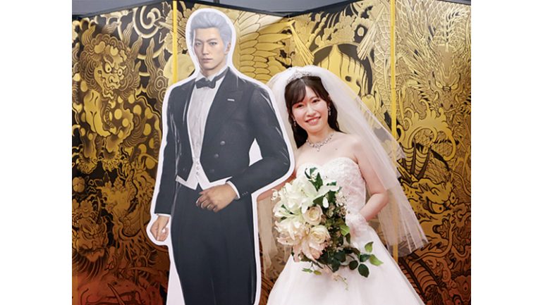 披露宴さながらの写真撮影も