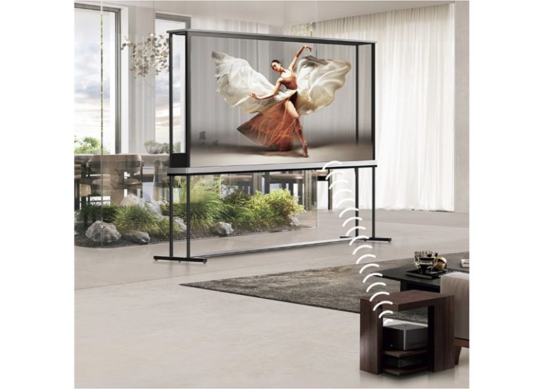 『透過型ワイヤレス4K有機ELテレビ「LG SIGNATURE OLED T」』