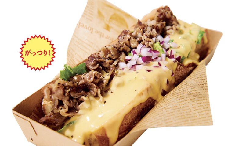 『マリンチーズステーキドッグREGULAR SIZE／BIG SIZE／HUNGRY SIZE』
