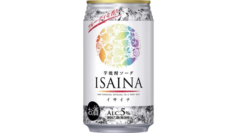 宝酒造『「ISAINA」芋焼酎ソーダ5%』
