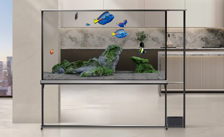 『透過型ワイヤレス4K有機ELテレビ「LG SIGNATURE OLED T」』