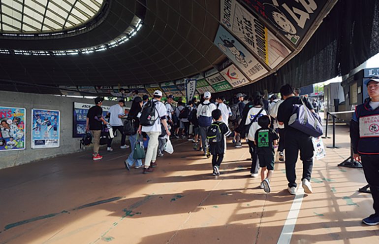 外周の回遊ルート