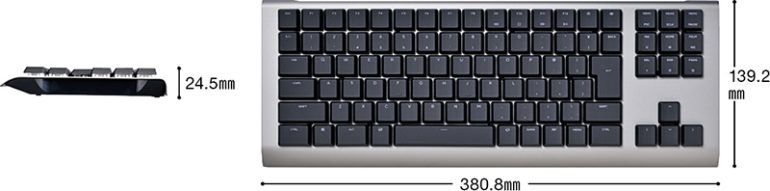 東海理化『ZENAIM KEYBOARD 2 TKL 』