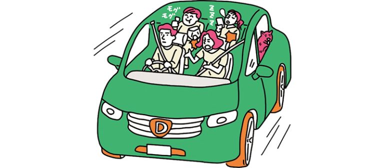 ドライブ中に助手席の家族、友人、パートナーに最もしてほしくないことはなんですか？