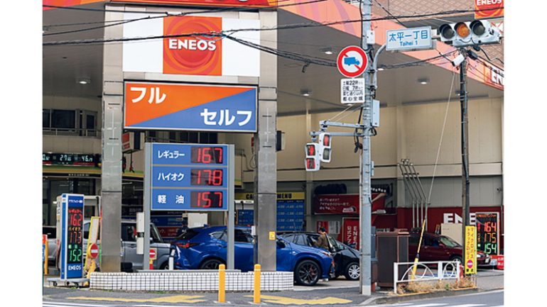 ガソリンスタンド