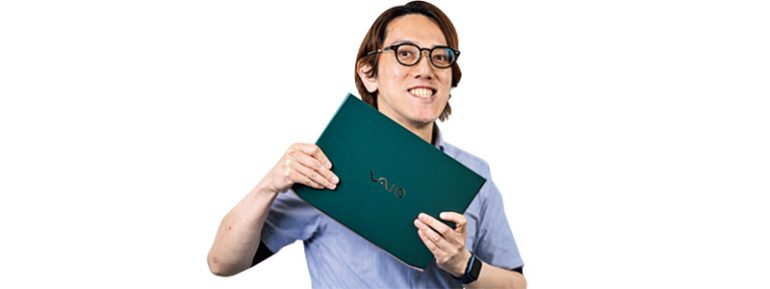 DIME編集部員　タジリ